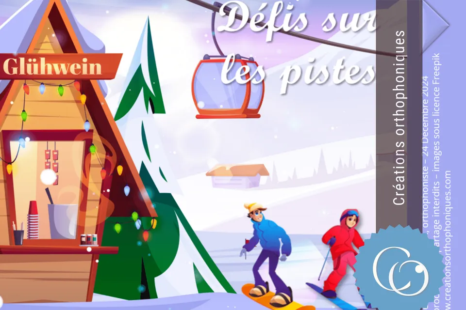 Créations orthophoniques Cognition Défis sur les pistes jeu oie