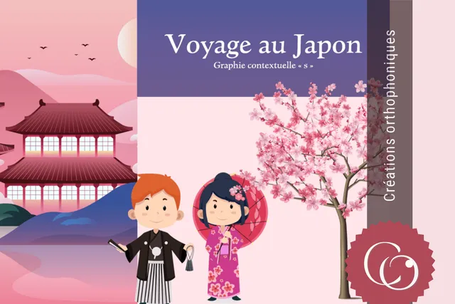 Créations orthophoniques Voyage au Japon graphie s support lecture