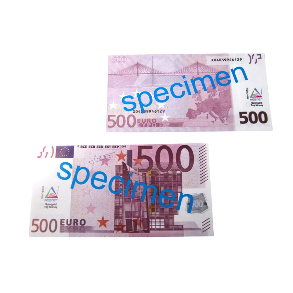 Wissner Lernspiele Billets 500 Euros sachet 100 pièces