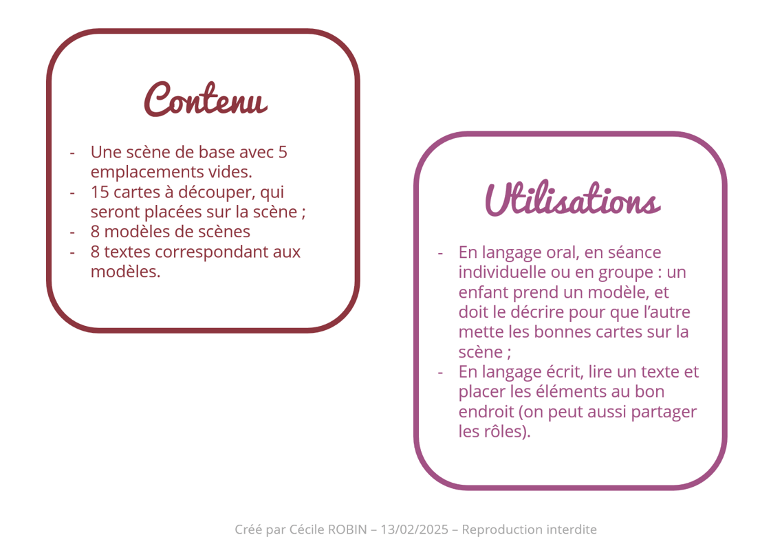 Créations orthophoniques Scène lac gelé support langage hiver PDF