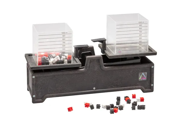 Wissner Größe & Messen balance RE-Wood 2 kg + cubes 1 L